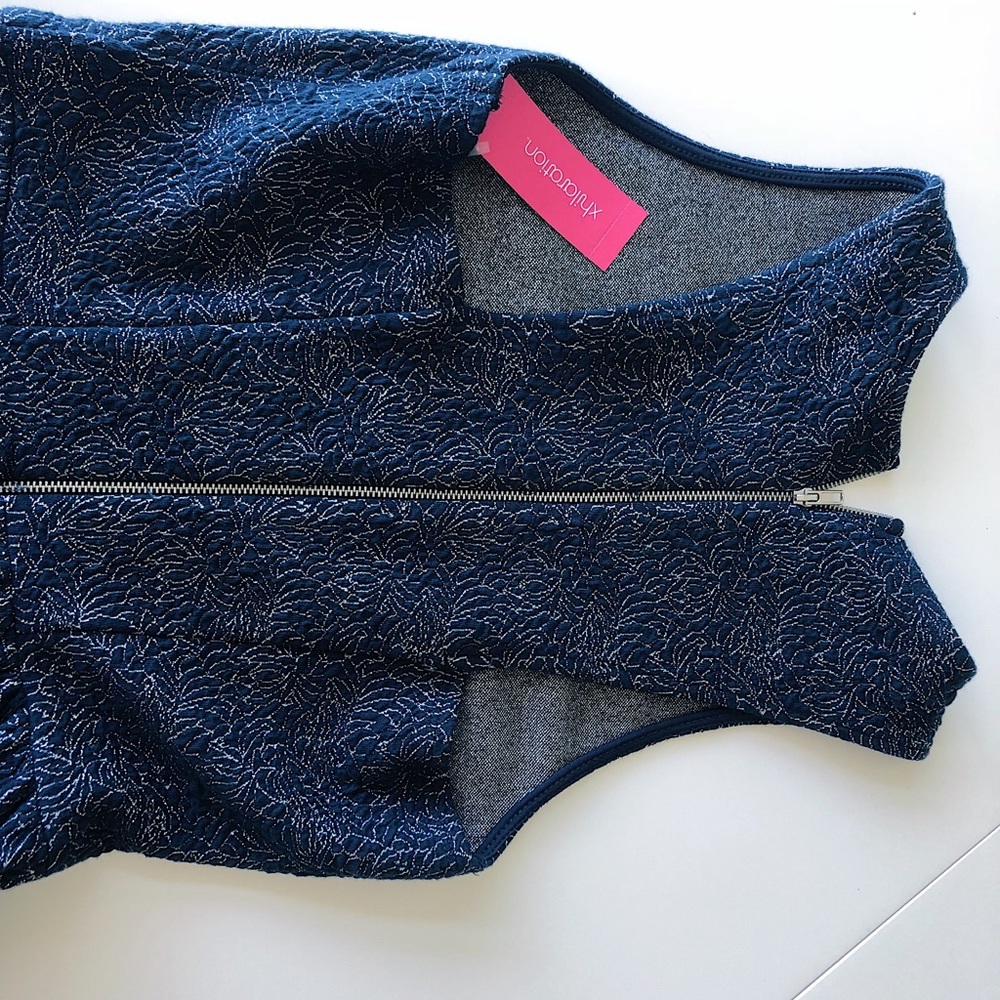 sparkling navy blue party dress (new with tags!)